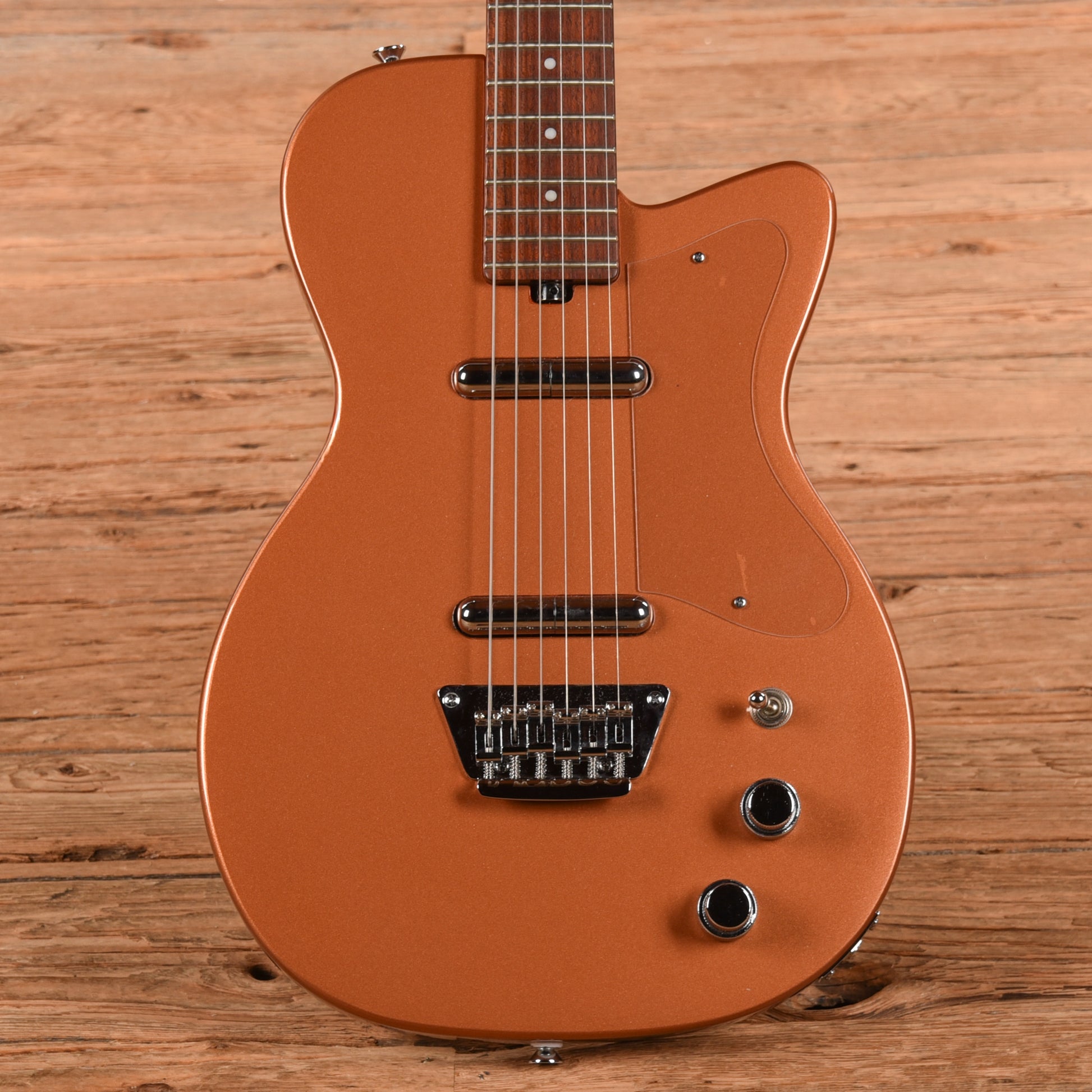 Silvertone 2-Pickup Singlecut Copper Electric Guitars / Solid Body