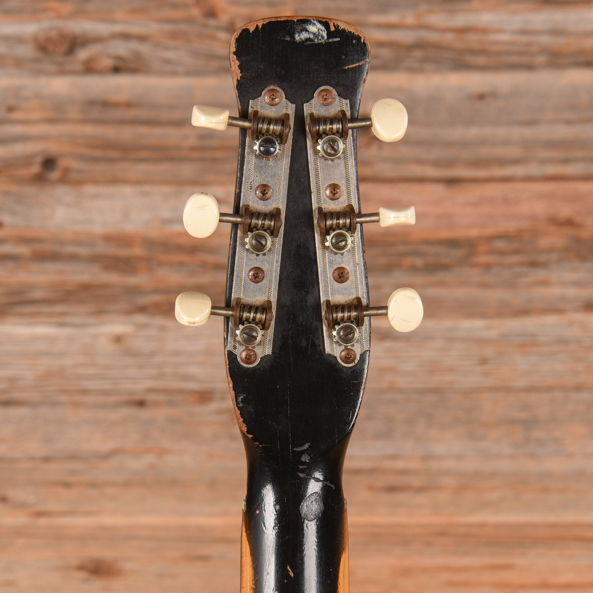 Silvertone Peanut Body Black 1960s Electric Guitars / Solid Body