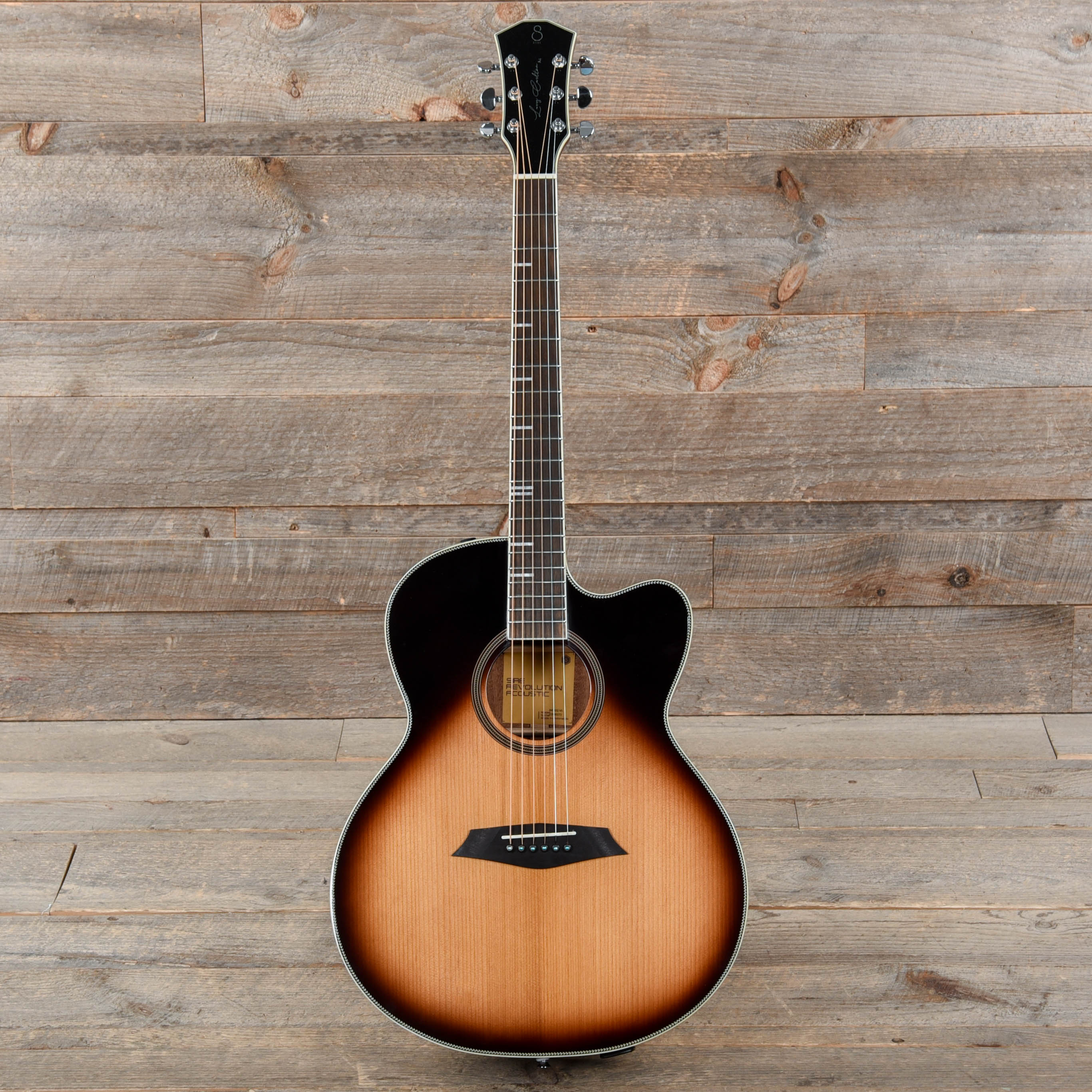 Sire Larry Carlton A4-G GA Cutaway Roasted Spruce/Mahogany Vintage Sunburst Acoustic Guitars / OM and Auditorium