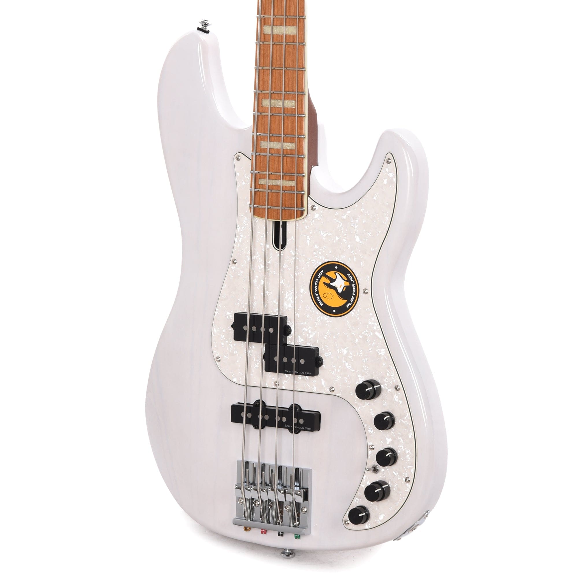Sire Marcus Miller P8 Swamp Ash 4-String White Blonde – Chicago