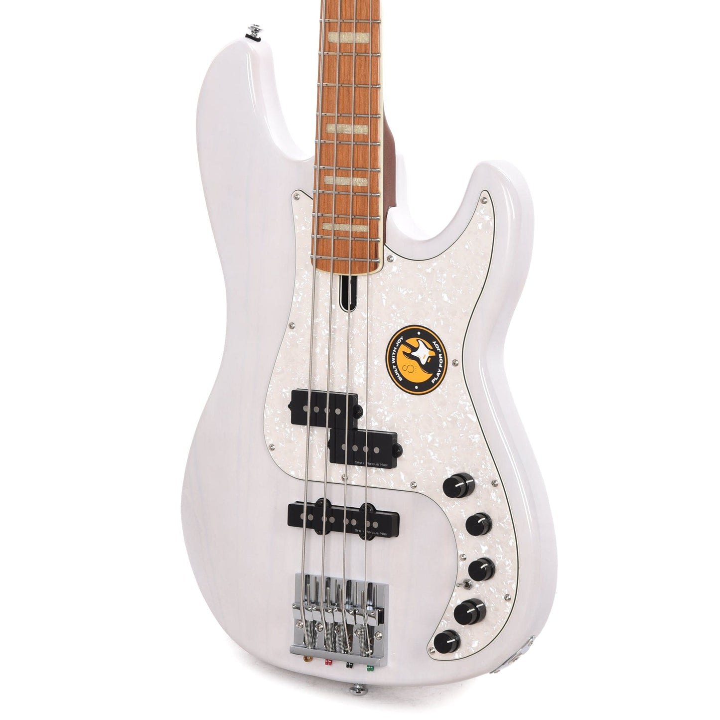Sire Marcus Miller P8 Swamp Ash 4-String White Blonde Bass Guitars / 4-String