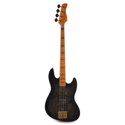 Sire Marcus Miller V10 4-String Swamp Ash/Solid Poplar Transparent Black Satin Bass Guitars / 4-String
