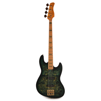 Sire Marcus Miller V10 4-String Swamp Ash/Solid Poplar Transparent Green Satin Bass Guitars / 4-String