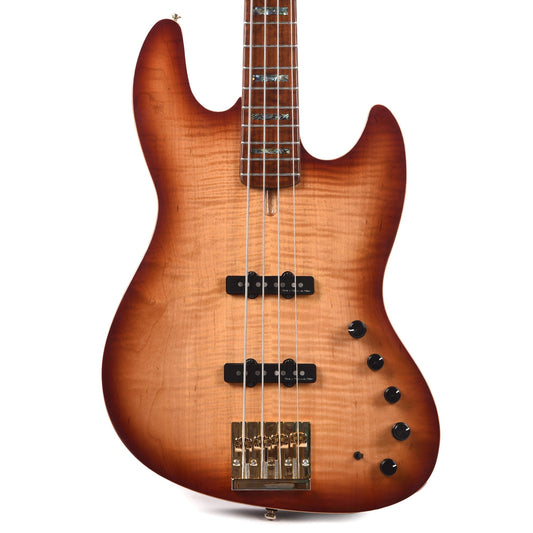 Sire Marcus Miller V10 DX Flame Maple/Swamp Ash 4-String Tobacco Sunburst Bass Guitars / 4-String