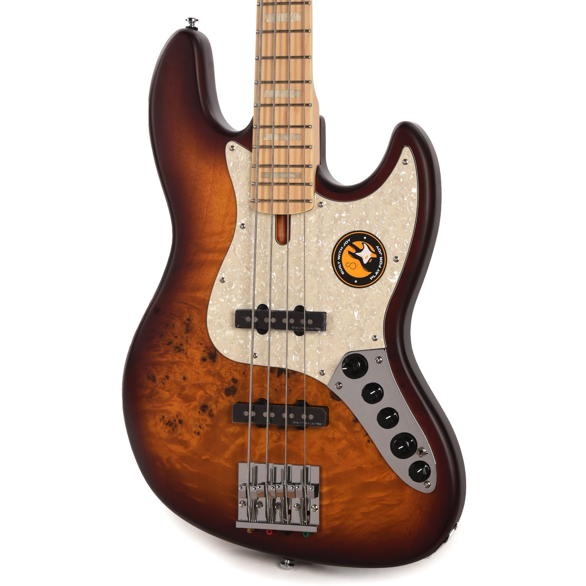 Sire Marcus Miller V7 4-String Swamp Ash/Poplar Reissue Tobacco Sunburst Satin Bass Guitars / 4-String