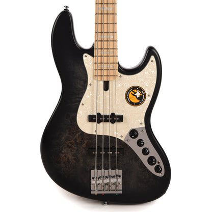 Sire Marcus Miller V7 4-String Swamp Ash/Poplar Reissue Transparent Black Satin Bass Guitars / 4-String