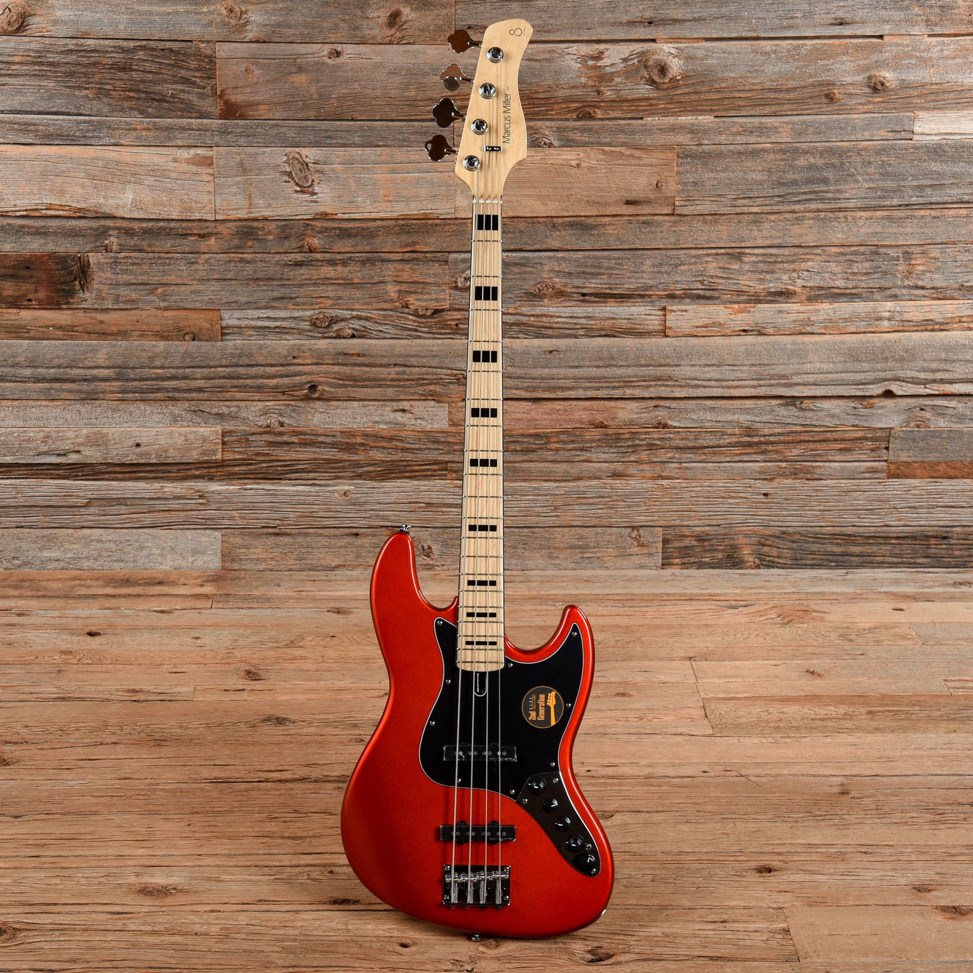 Sire Marcus Miller V7 Vintage Alder 4-String Bright Metallic Red (2nd Gen) Bass Guitars / 4-String