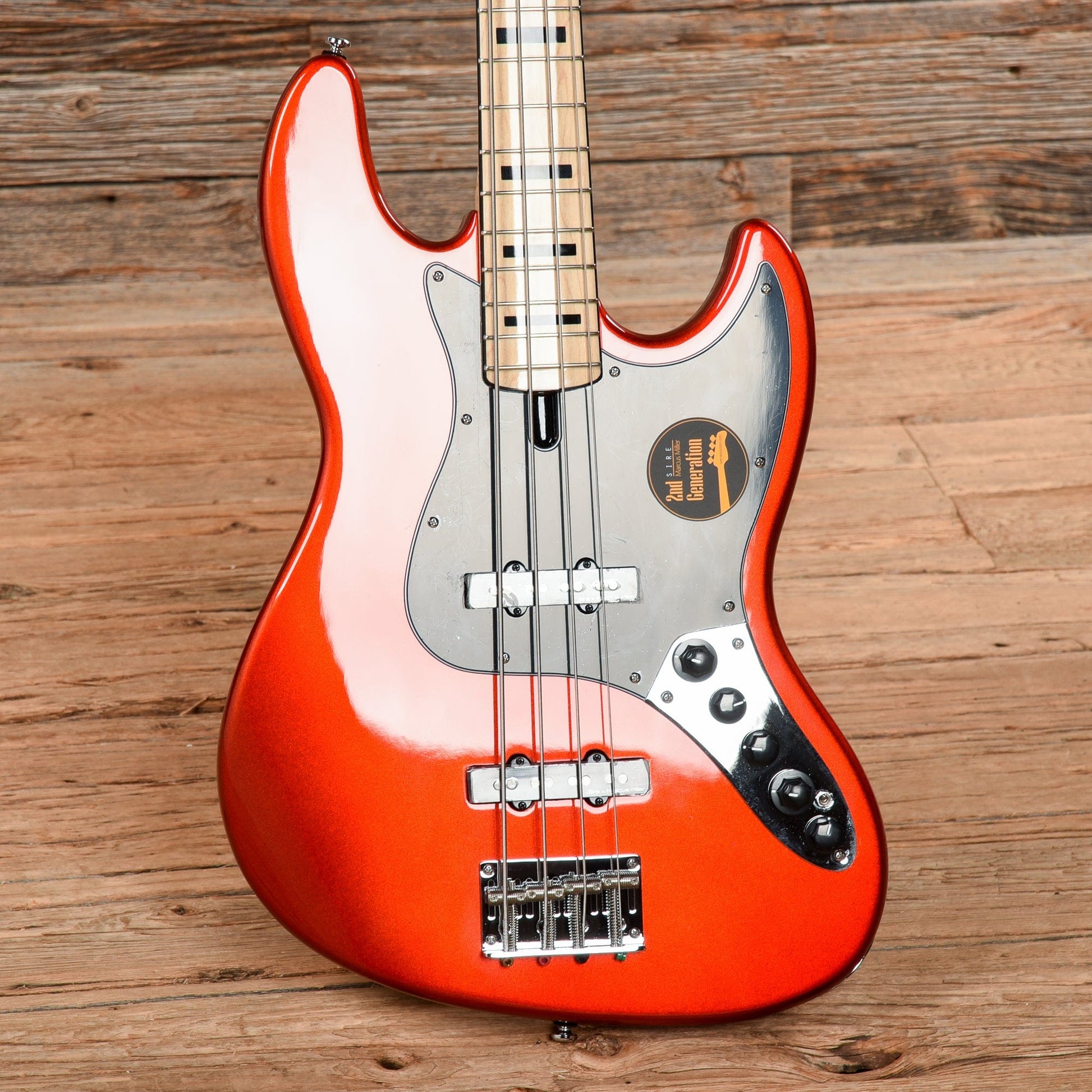 Sire Marcus Miller V7 Vintage Alder 4-String Bright Metallic Red (2nd Gen) Bass Guitars / 4-String