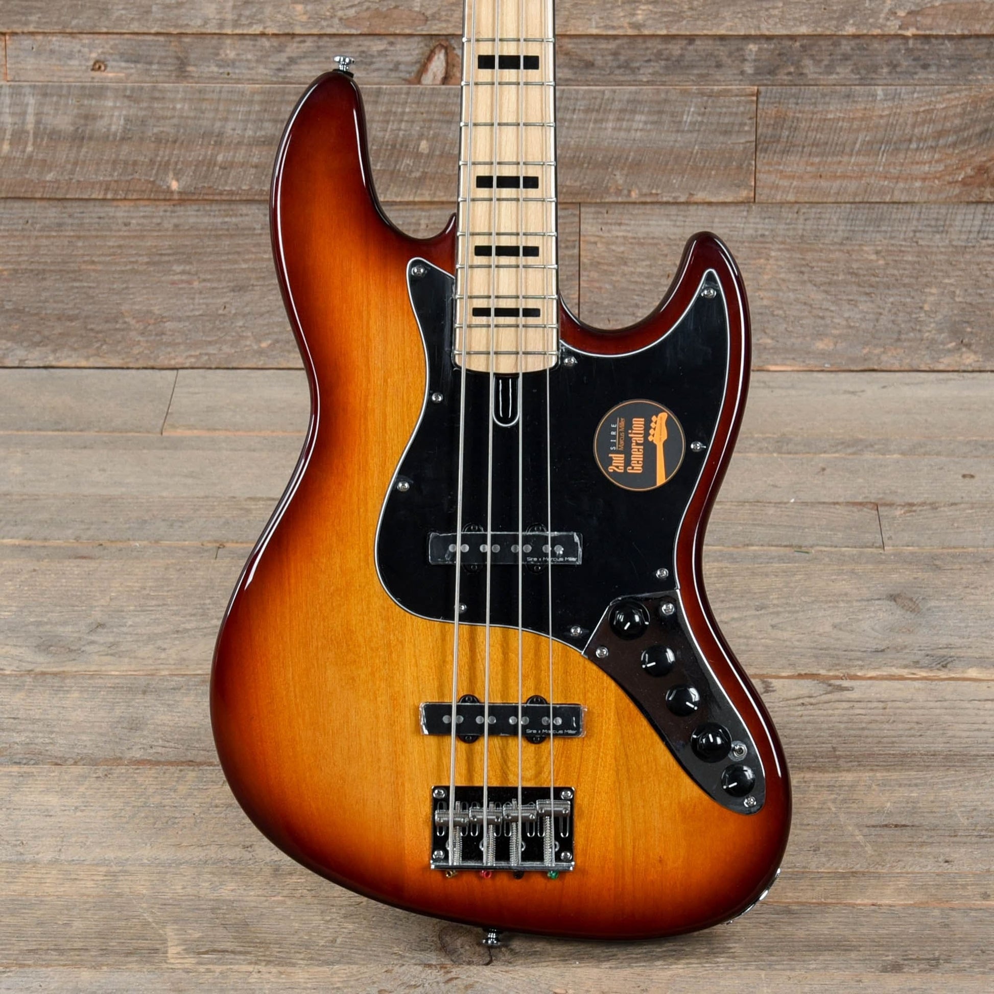 Sire Marcus Miller V7 Vintage Alder 4-String Tobacco Sunburst (2nd Gen) Bass Guitars / 4-String