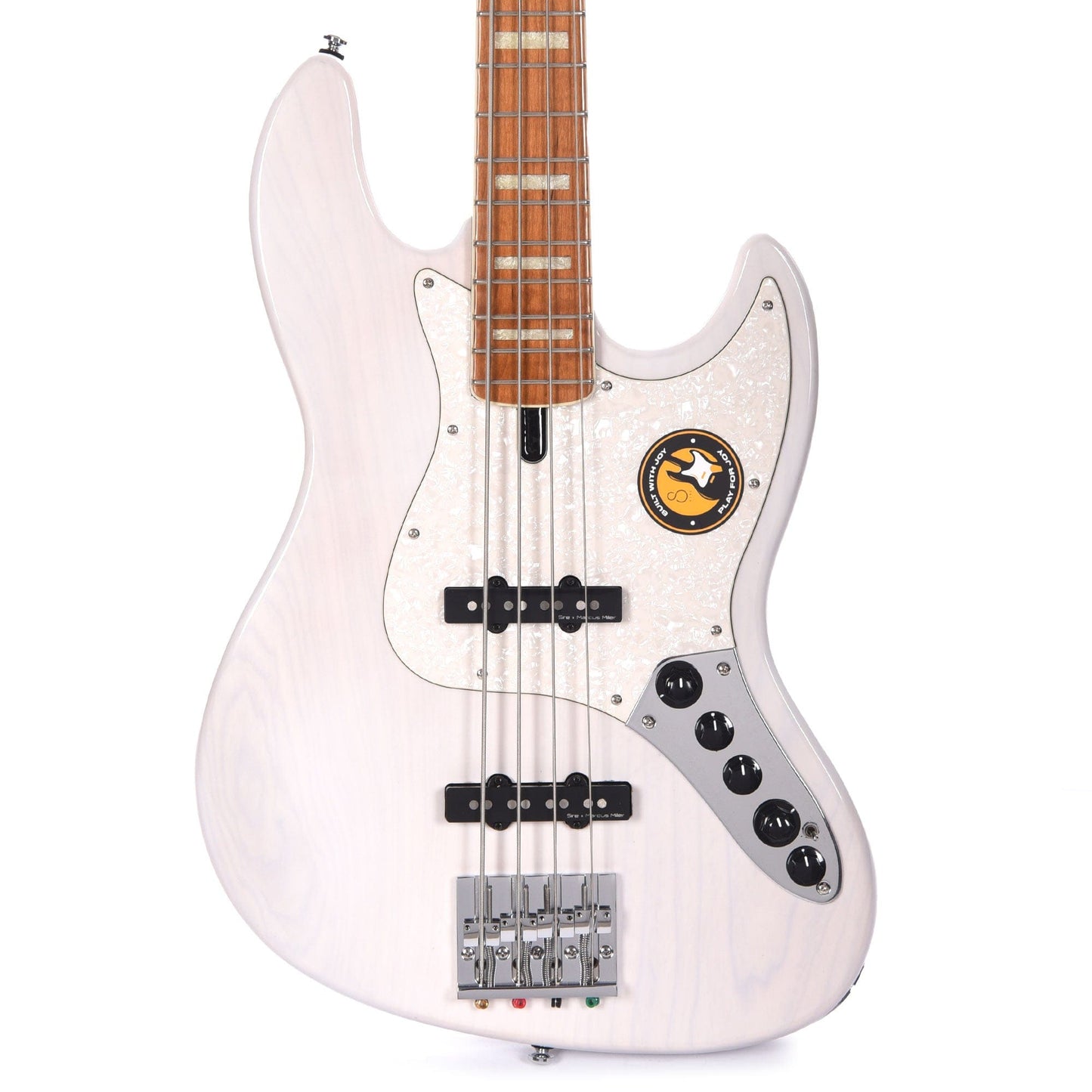 Sire Marcus Miller V8 Swamp Ash 4-String White Blonde Bass Guitars / 4-String