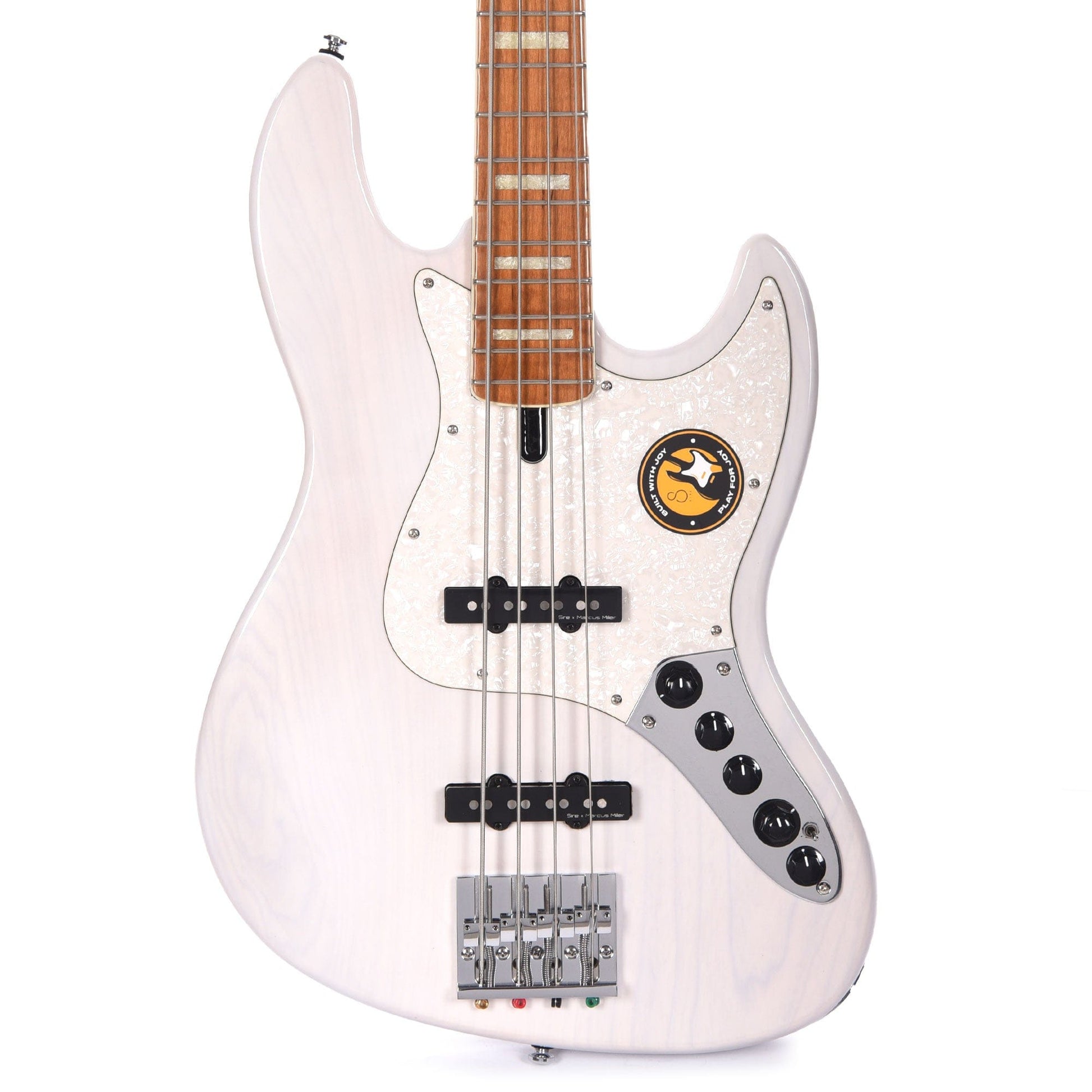Sire Marcus Miller V8 Swamp Ash 4-String White Blonde Bass Guitars / 4-String