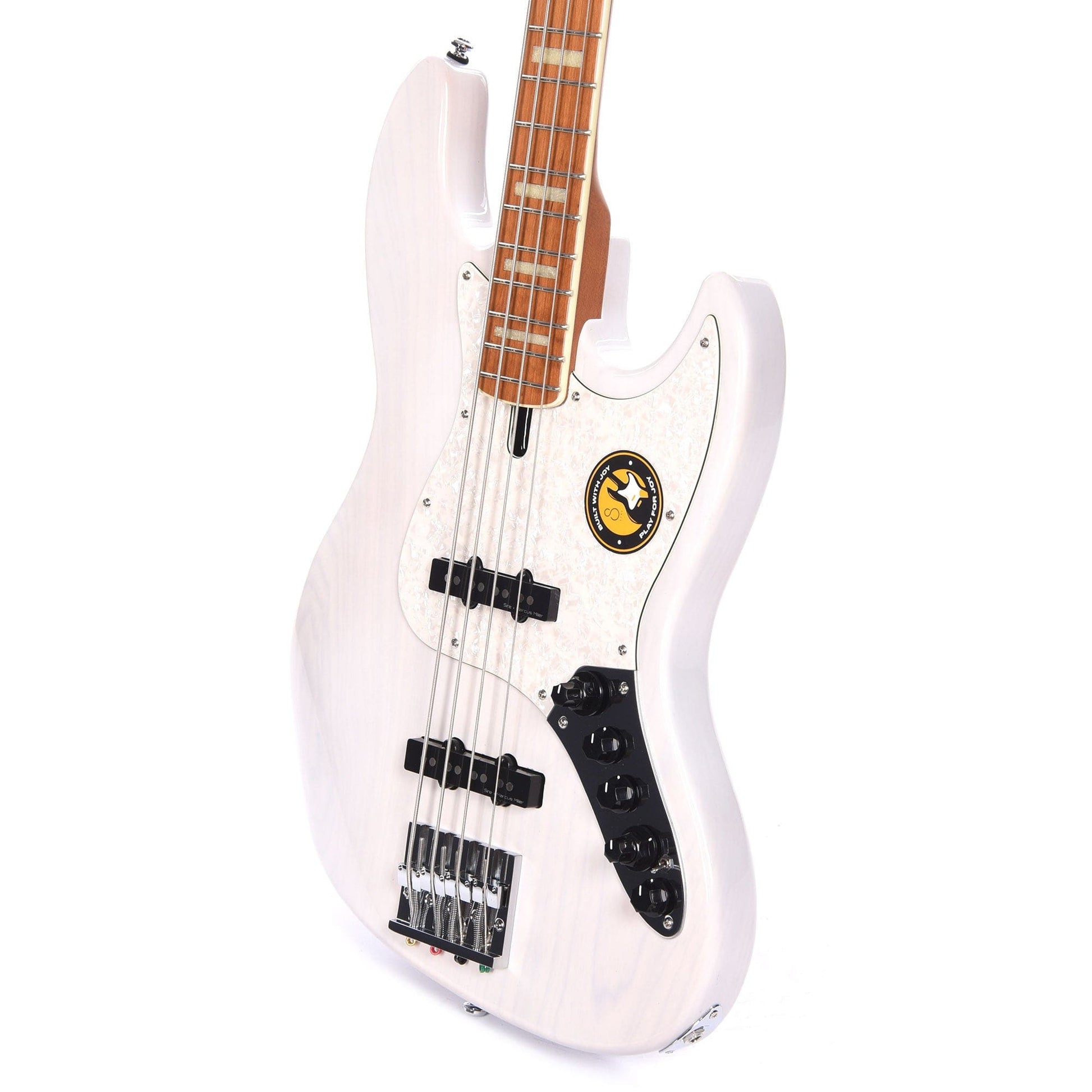 Sire Marcus Miller V8 Swamp Ash 4-String White Blonde Bass Guitars / 4-String
