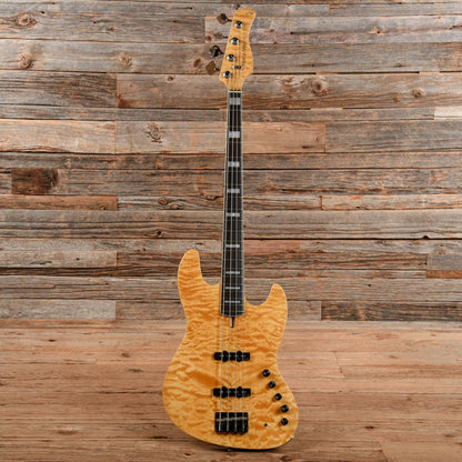 Sire Marcus Miller V9 Swamp Ash/Quilted Maple 4-String Natural (2nd Gen) Bass Guitars / 4-String