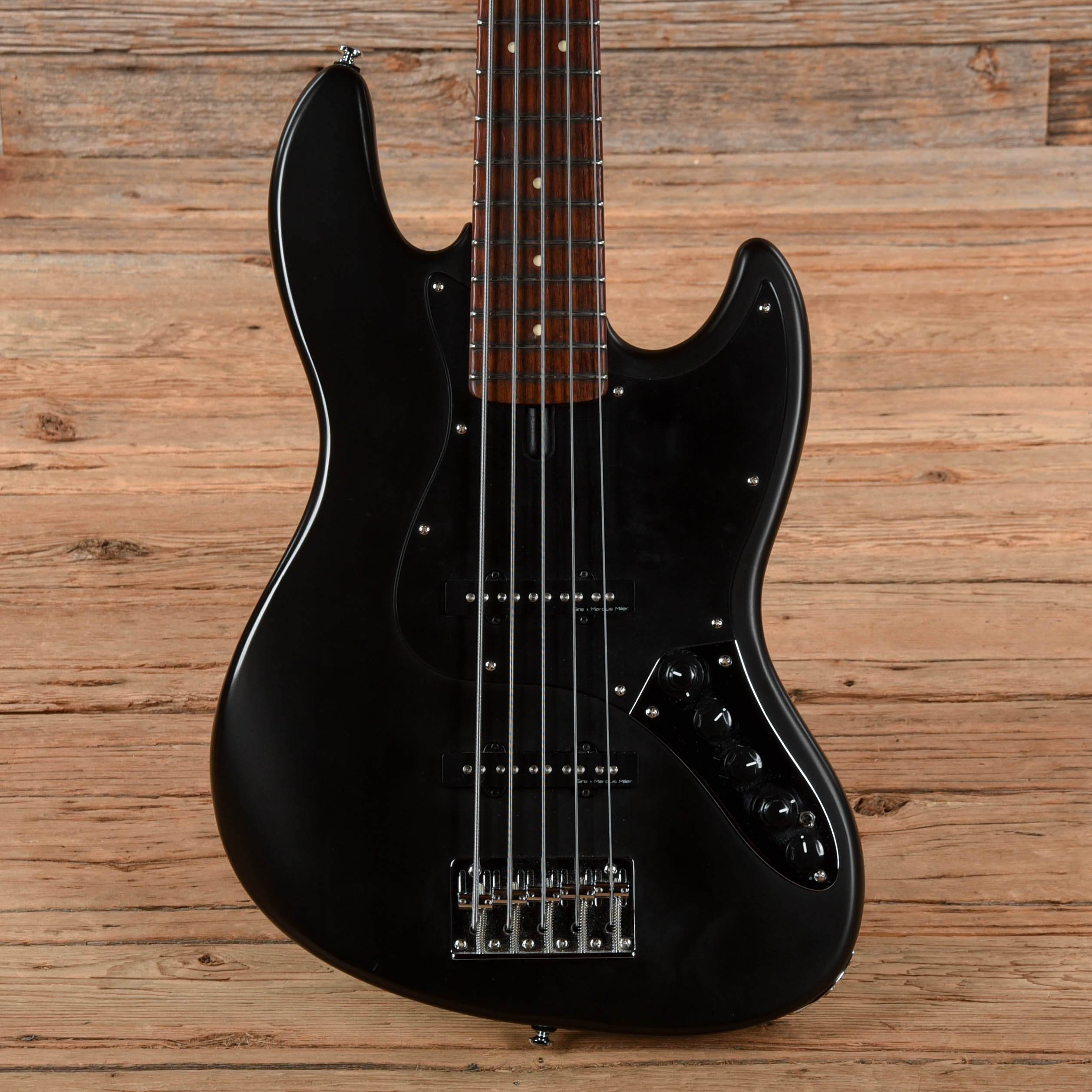 Sire 2nd Generation Marcus Miller V3 5-String Satin Black 2023 Bass Guitars / 5-String or More