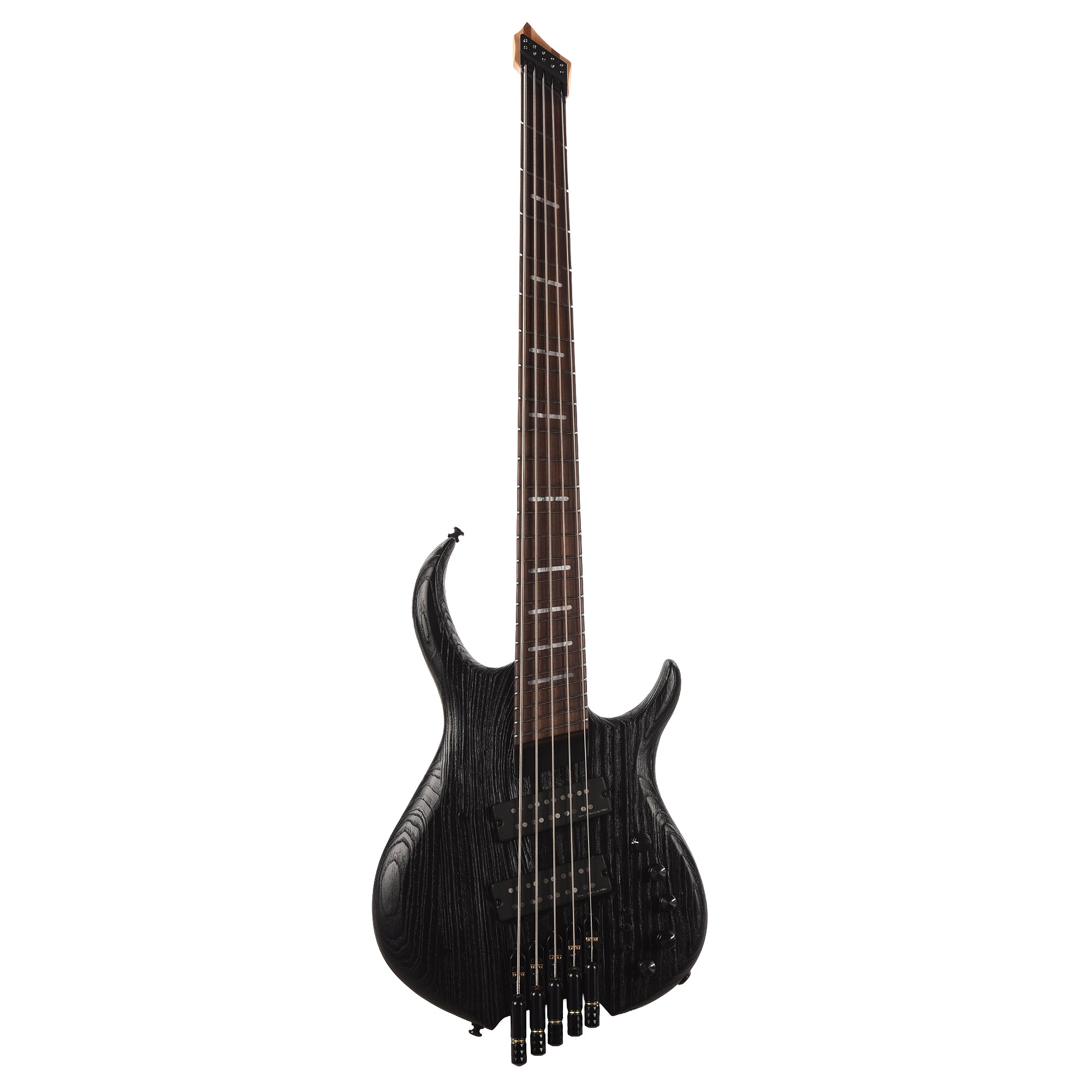Sire Marcus Miller M6 5-String Headless Black Satin Bass Guitars / 5-String or More