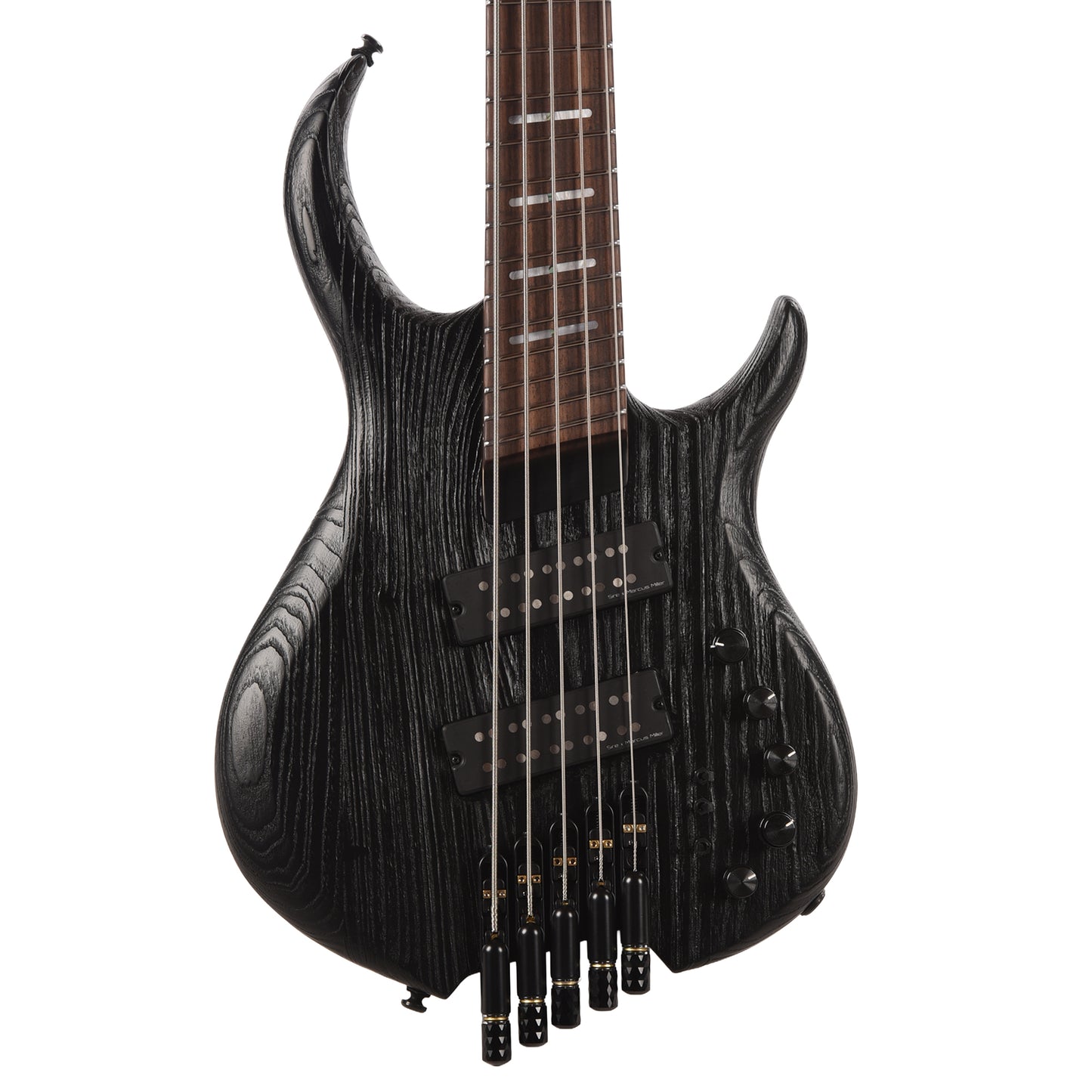 Sire Marcus Miller M6 5-String Headless Black Satin Bass Guitars / 5-String or More