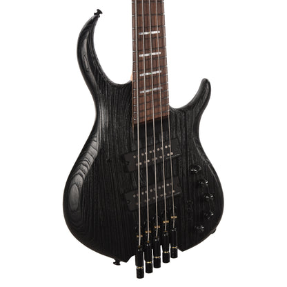 Sire Marcus Miller M6 5-String Headless Black Satin Bass Guitars / 5-String or More