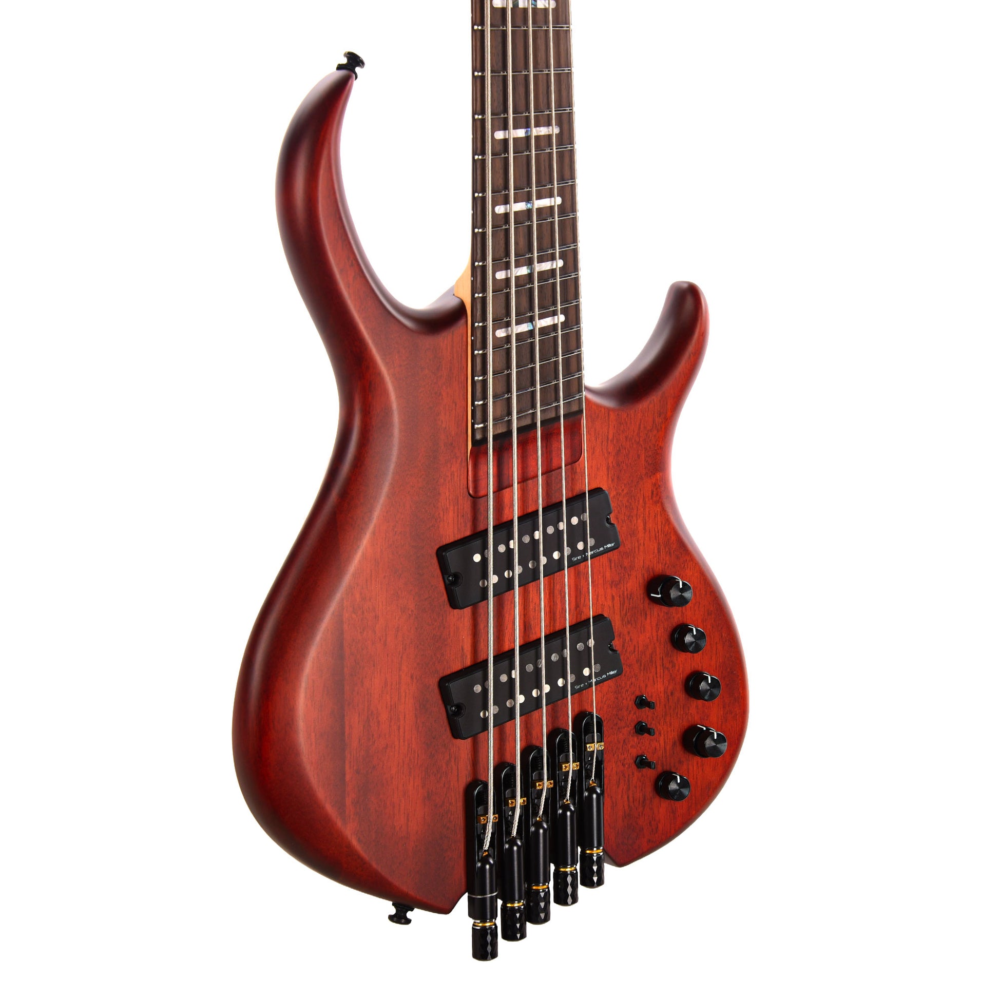 Sire Marcus Miller M6 5-String Headless Mahogany Satin Bass Guitars / 5-String or More