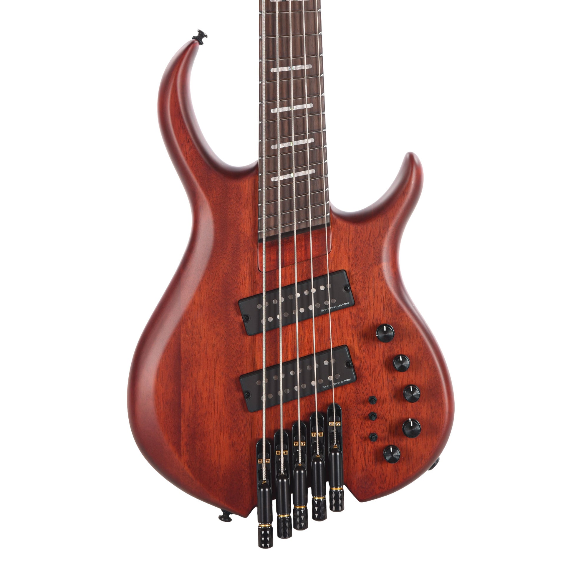 Sire Marcus Miller M6 5-String Headless Mahogany Satin Bass Guitars / 5-String or More