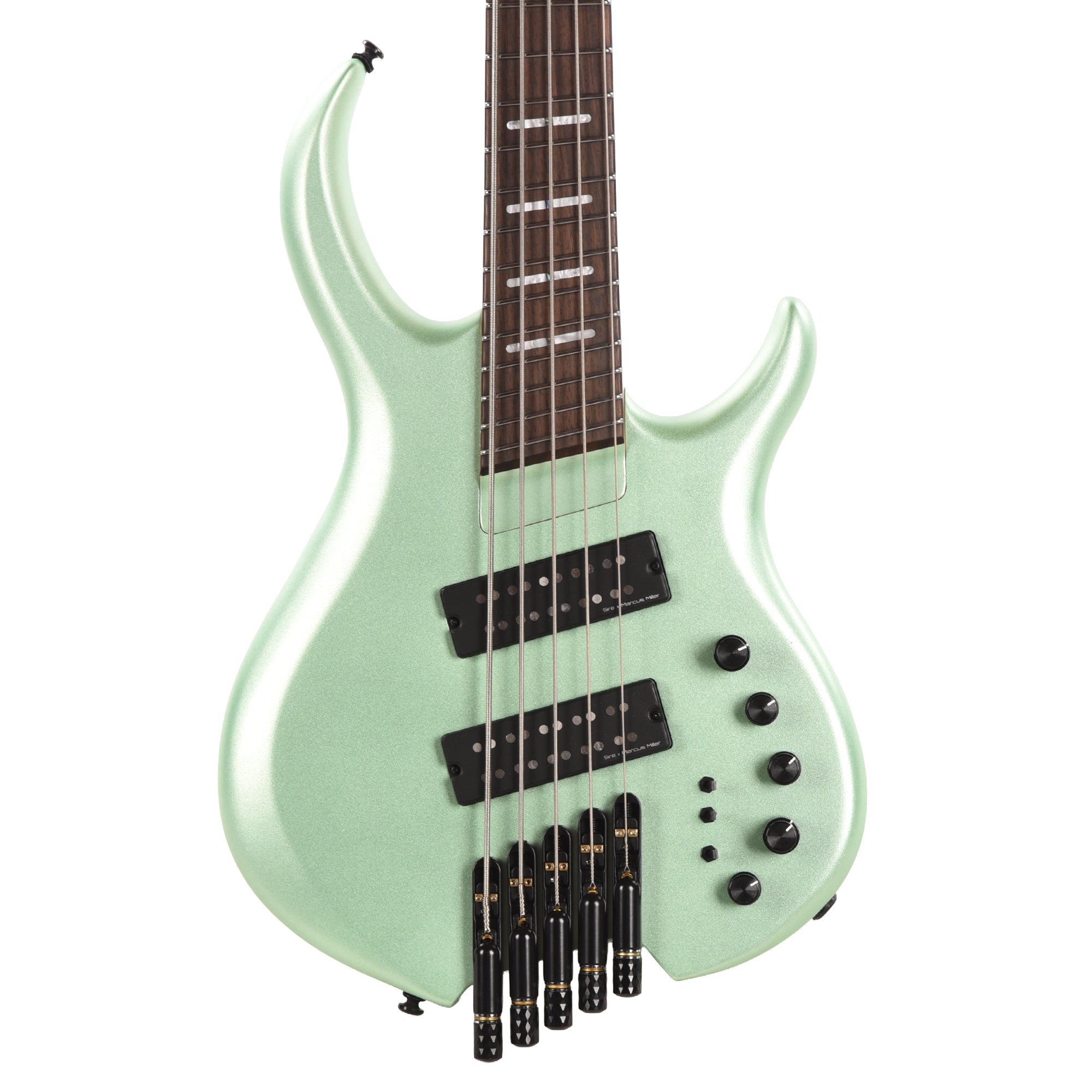 Sire Marcus Miller M6 5-String Headless Surf Green Metallic Satin Bass Guitars / 5-String or More