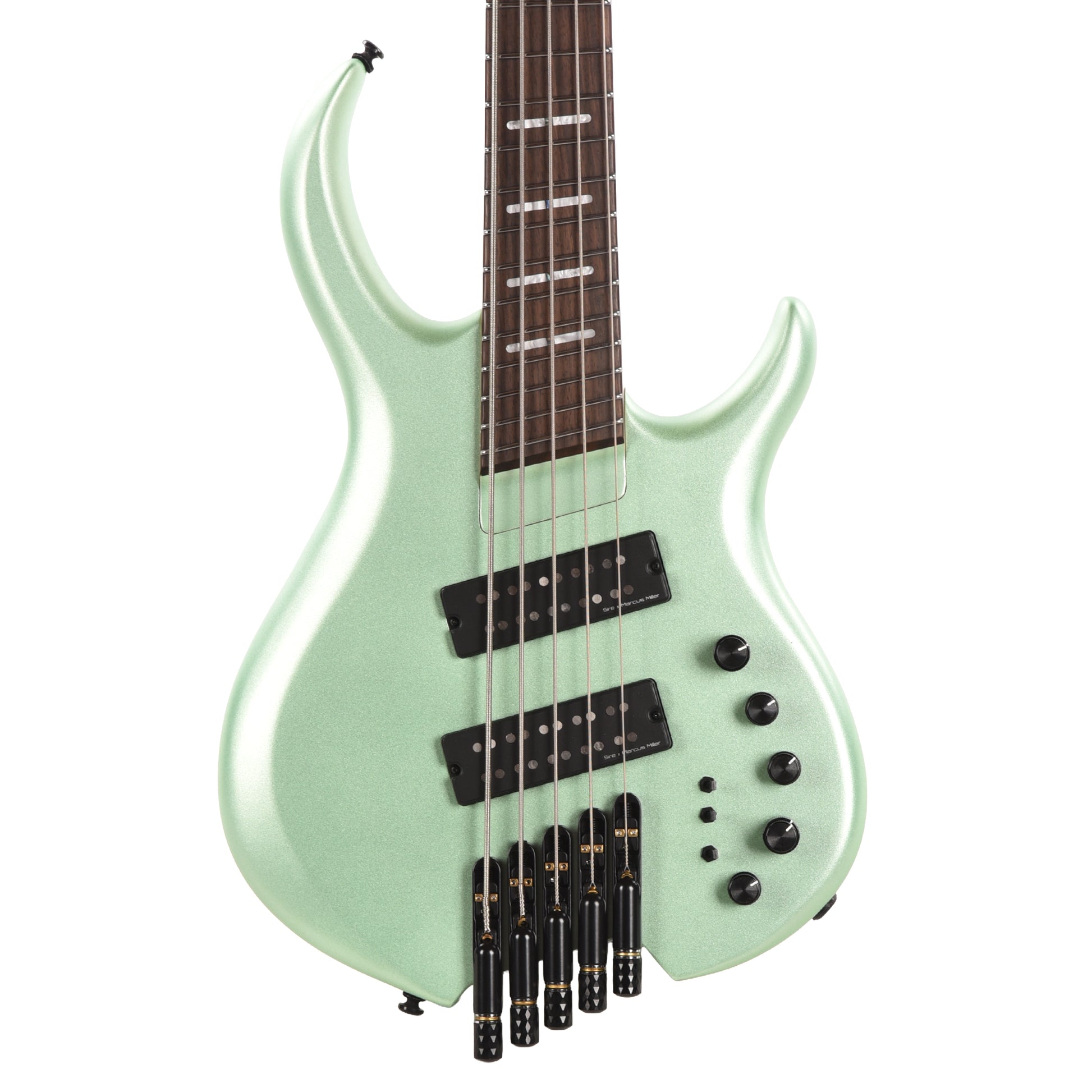 Sire Marcus Miller M6 5-String Headless Surf Green Metallic Satin Bass Guitars / 5-String or More