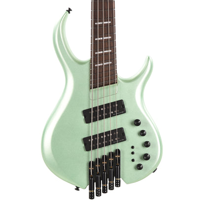 Sire Marcus Miller M6 5-String Headless Surf Green Metallic Satin Bass Guitars / 5-String or More