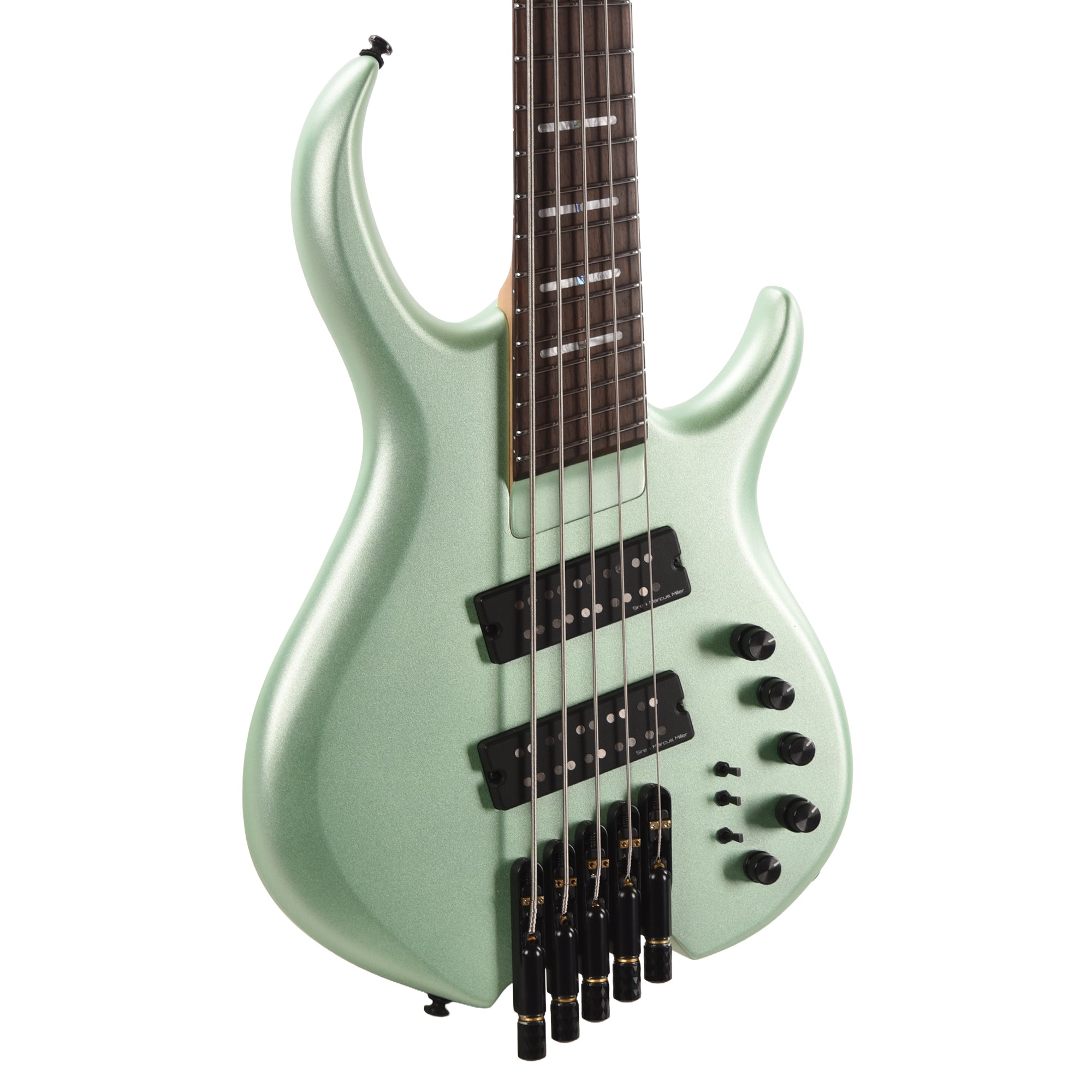 Sire Marcus Miller M6 5-String Headless Surf Green Metallic Satin Bass Guitars / 5-String or More