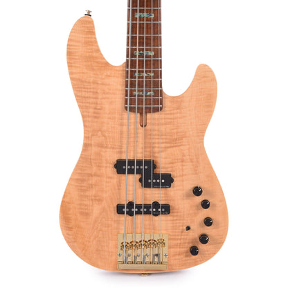 Sire Marcus Miller P10 DX Flame Maple/Alder 5-String Natural Bass Guitars / 5-String or More