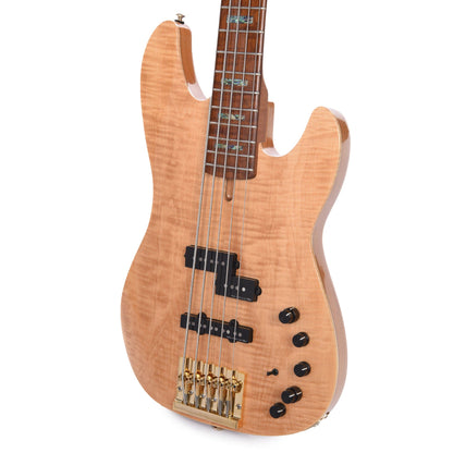 Sire Marcus Miller P10 DX Flame Maple/Alder 5-String Natural Bass Guitars / 5-String or More