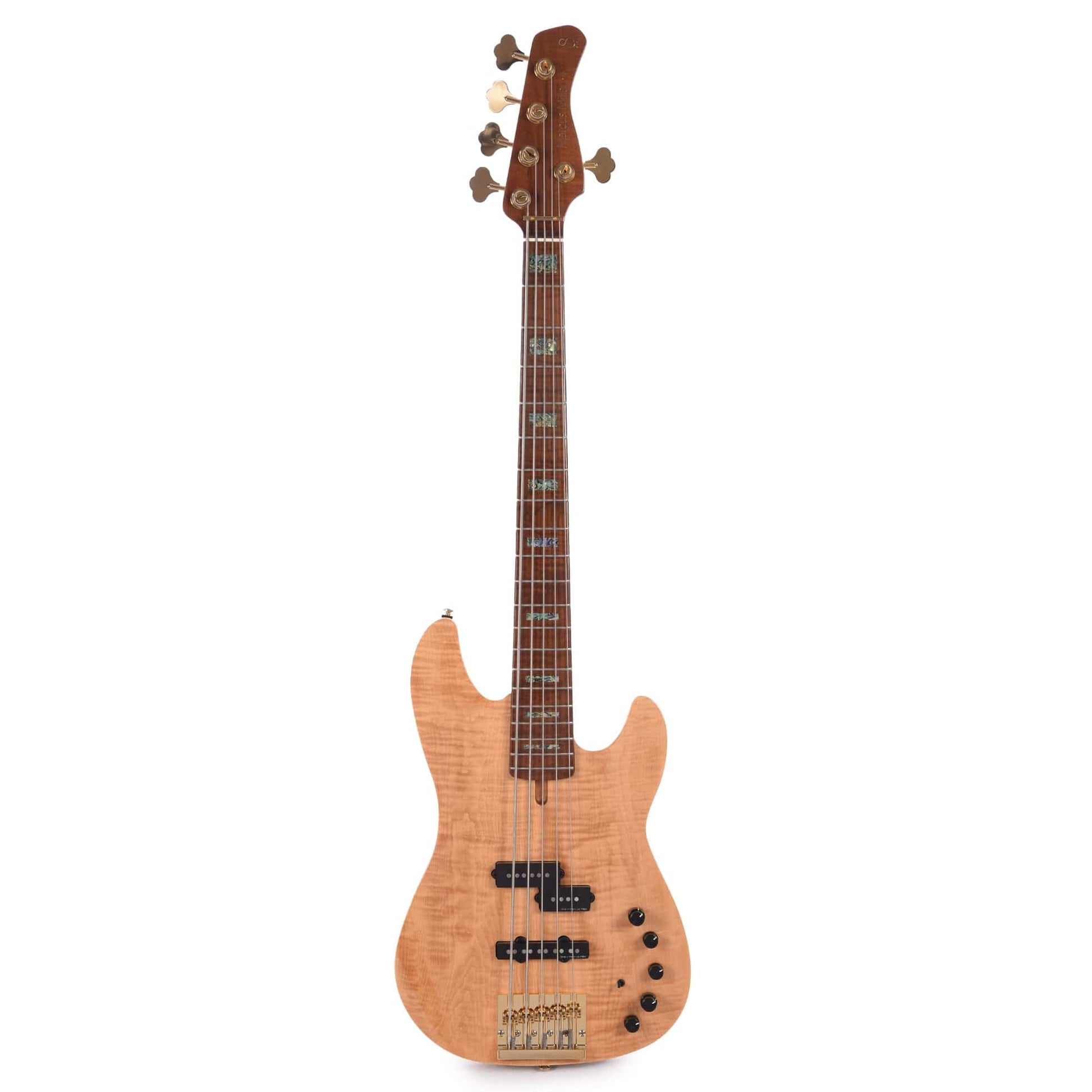 Sire Marcus Miller P10 DX Flame Maple/Alder 5-String Natural Bass Guitars / 5-String or More