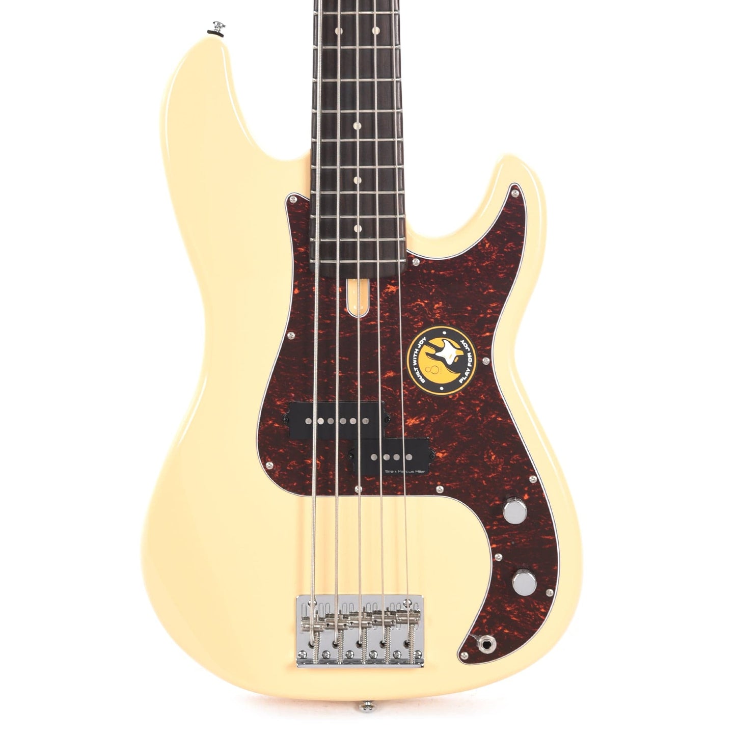 Sire Marcus Miller P5R Alder 5-String Vintage White Bass Guitars / 5-String or More