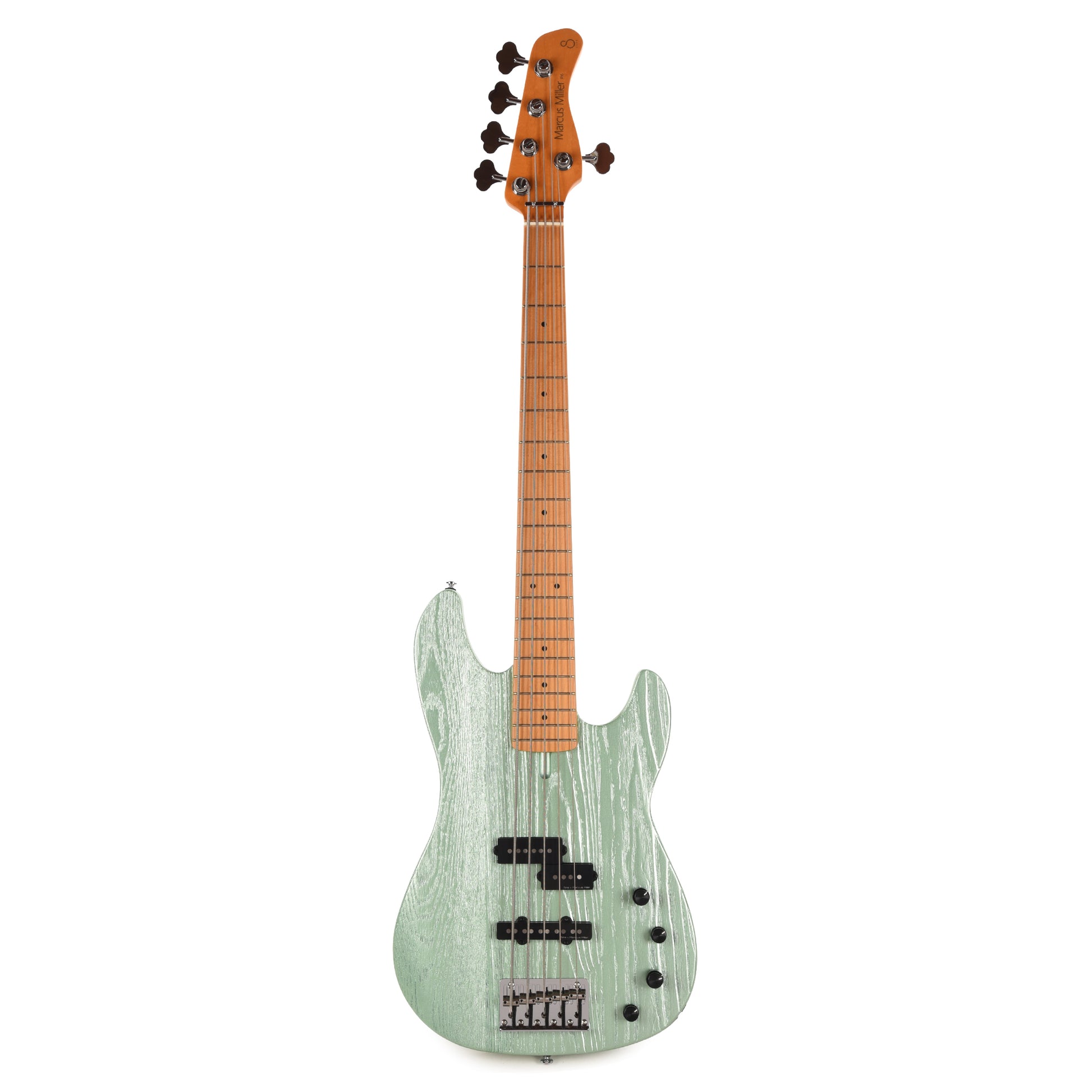 Sire Marcus Miller P6 5-String Mahogany/Ash Surf Green Metallic Bass Guitars / 5-String or More