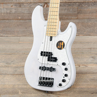 Sire Marcus Miller P7 Swamp Ash 5-String White Blonde (2nd Gen) Bass Guitars / 5-String or More