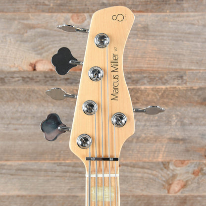 Sire Marcus Miller P7 Swamp Ash 5-String White Blonde (2nd Gen) Bass Guitars / 5-String or More