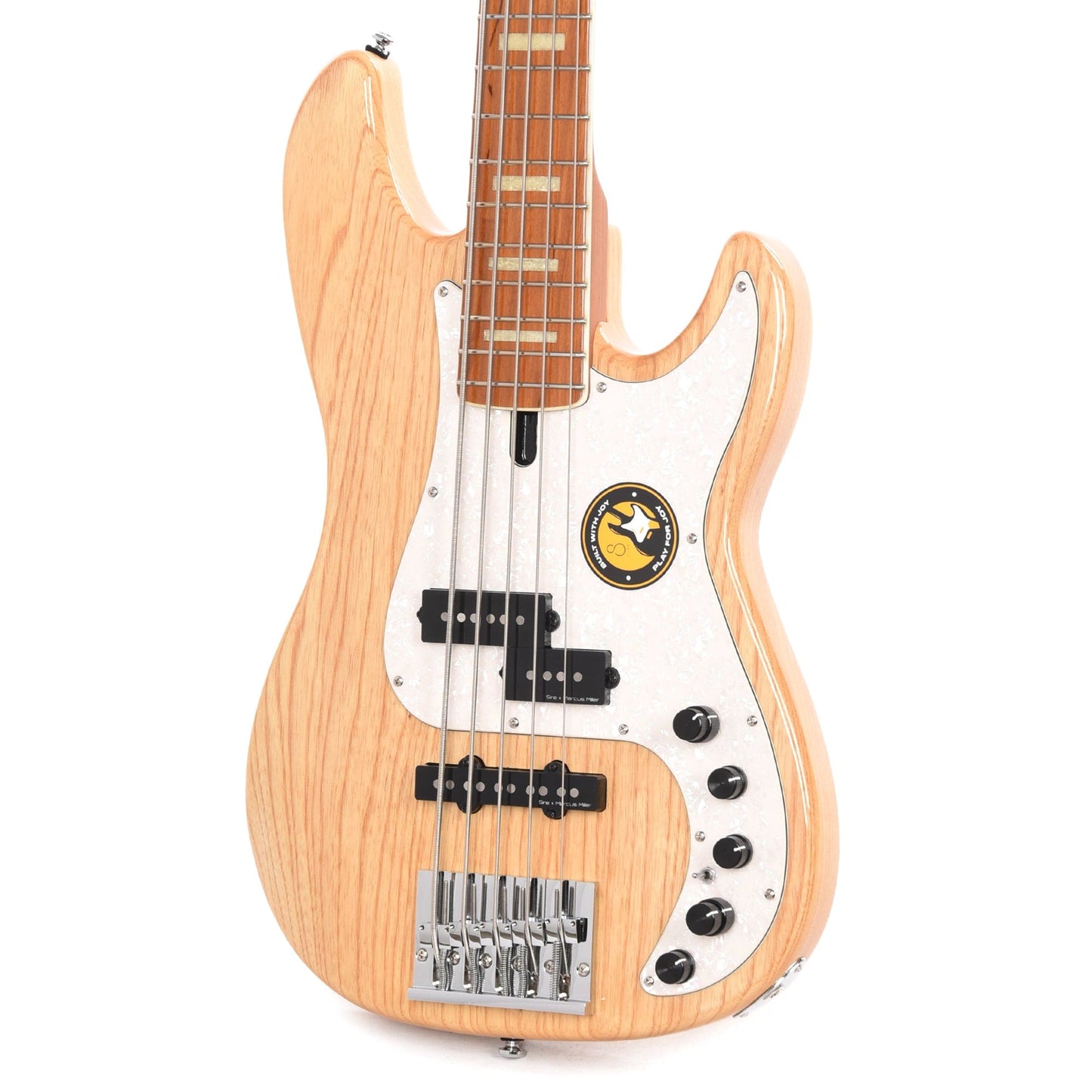 Sire Marcus Miller P8 Swamp Ash 5-String Natural Bass Guitars / 5-String or More