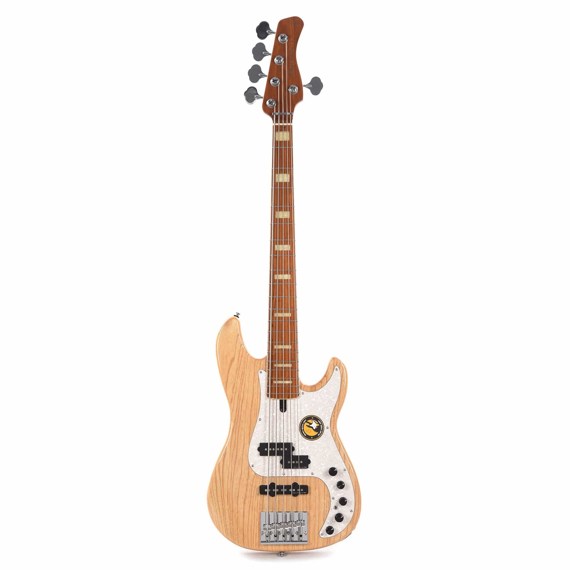 Sire Marcus Miller P8 Swamp Ash 5-String Natural Bass Guitars / 5-String or More