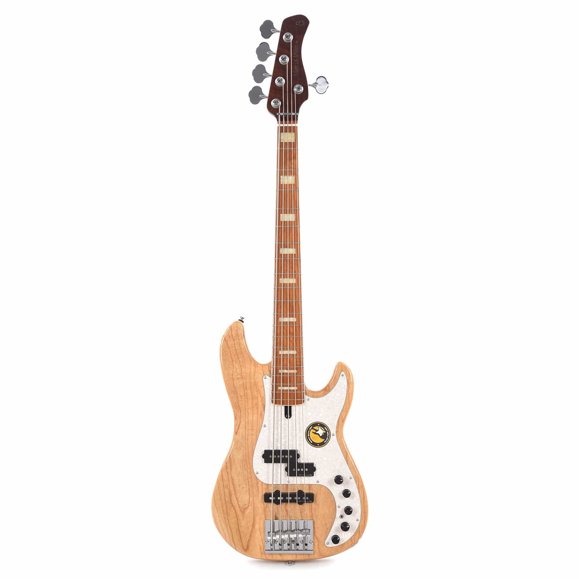 Sire Marcus Miller P8 Swamp Ash 5-String Natural Bass Guitars / 5-String or More