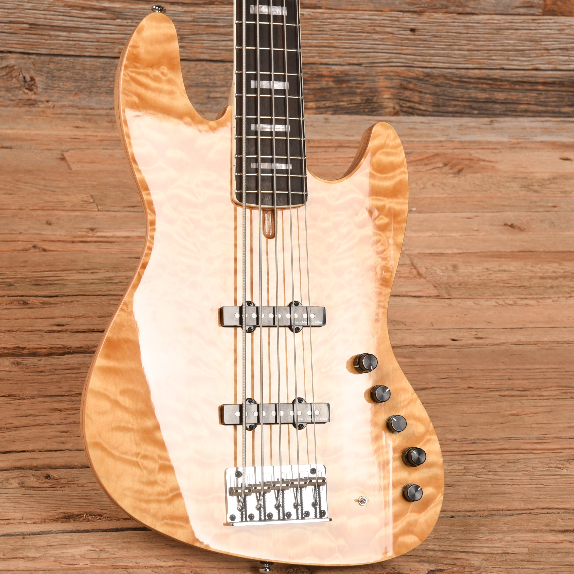 Sire Marcus Miller V-9 5-String Natural Bass Guitars / 5-String or More