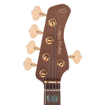 Sire Marcus Miller V10 DX Flame Maple/Swamp Ash 5-String Natural Bass Guitars / 5-String or More