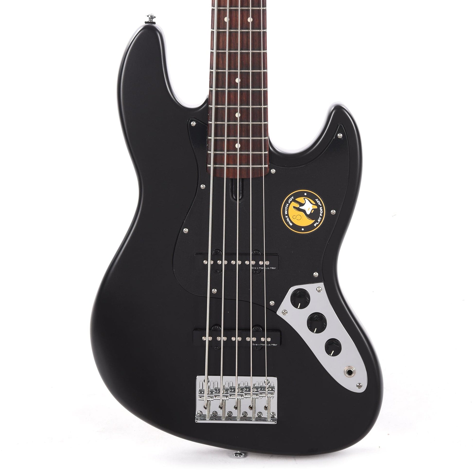 Sire Marcus Miller V3P Mahogany 5-String Black Satin Bass Guitars / 5-String or More