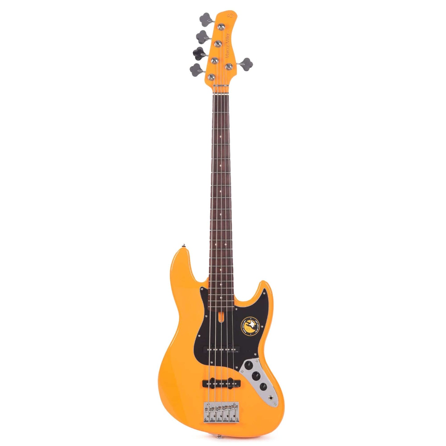 Sire Marcus Miller V3P Mahogany 5-String Orange Bass Guitars / 5-String or More