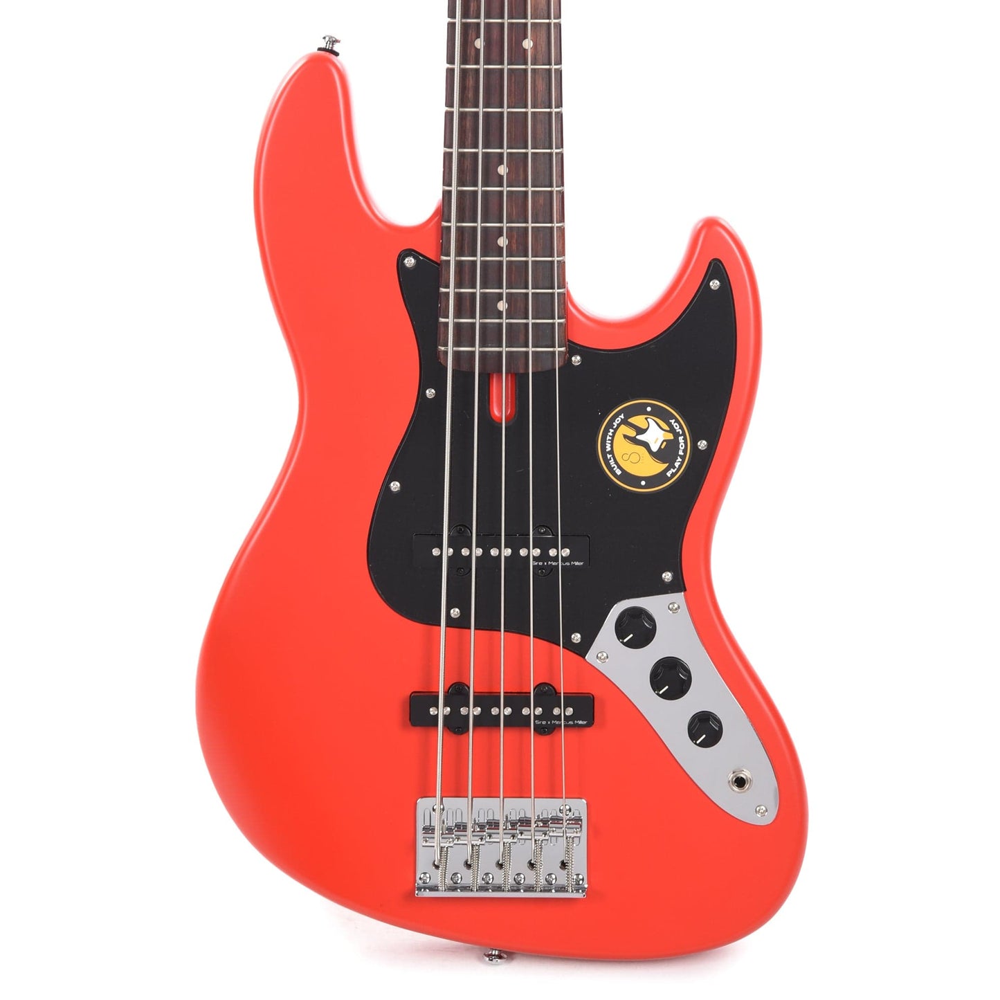 Sire Marcus Miller V3P Mahogany 5-String Red Satin Bass Guitars / 5-String or More