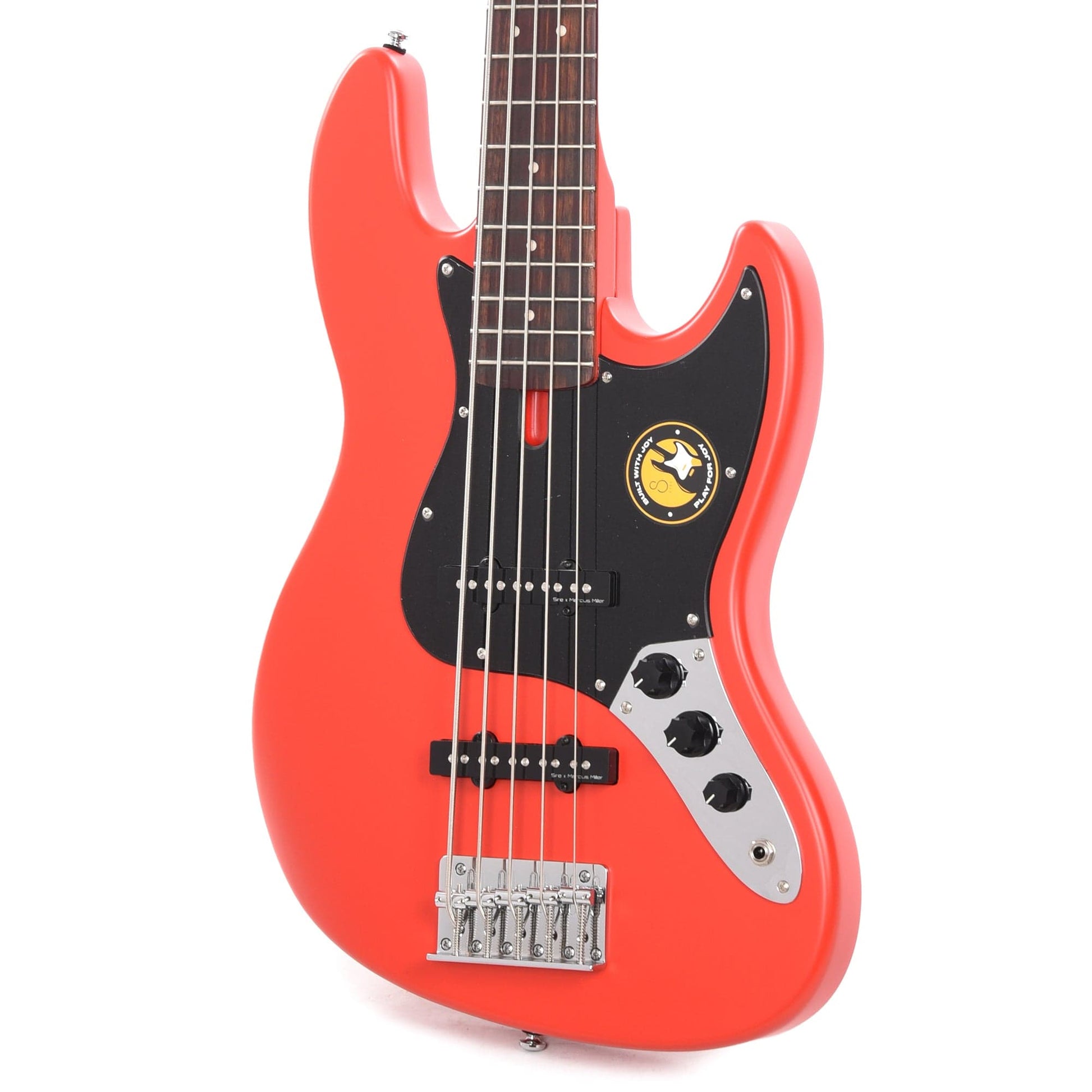 Sire Marcus Miller V3P Mahogany 5-String Red Satin Bass Guitars / 5-String or More