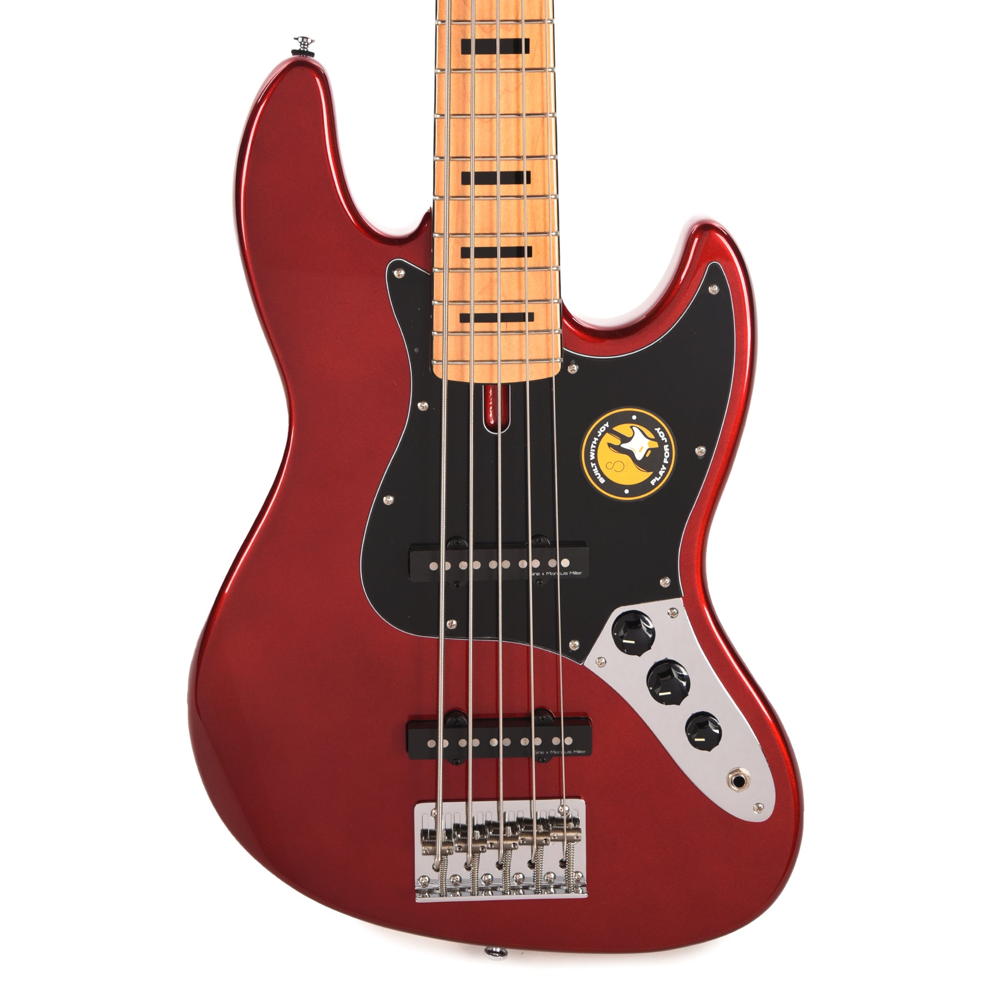 Sire Marcus Miller V5 5-String Candy Apple Red Bass Guitars / 5-String or More