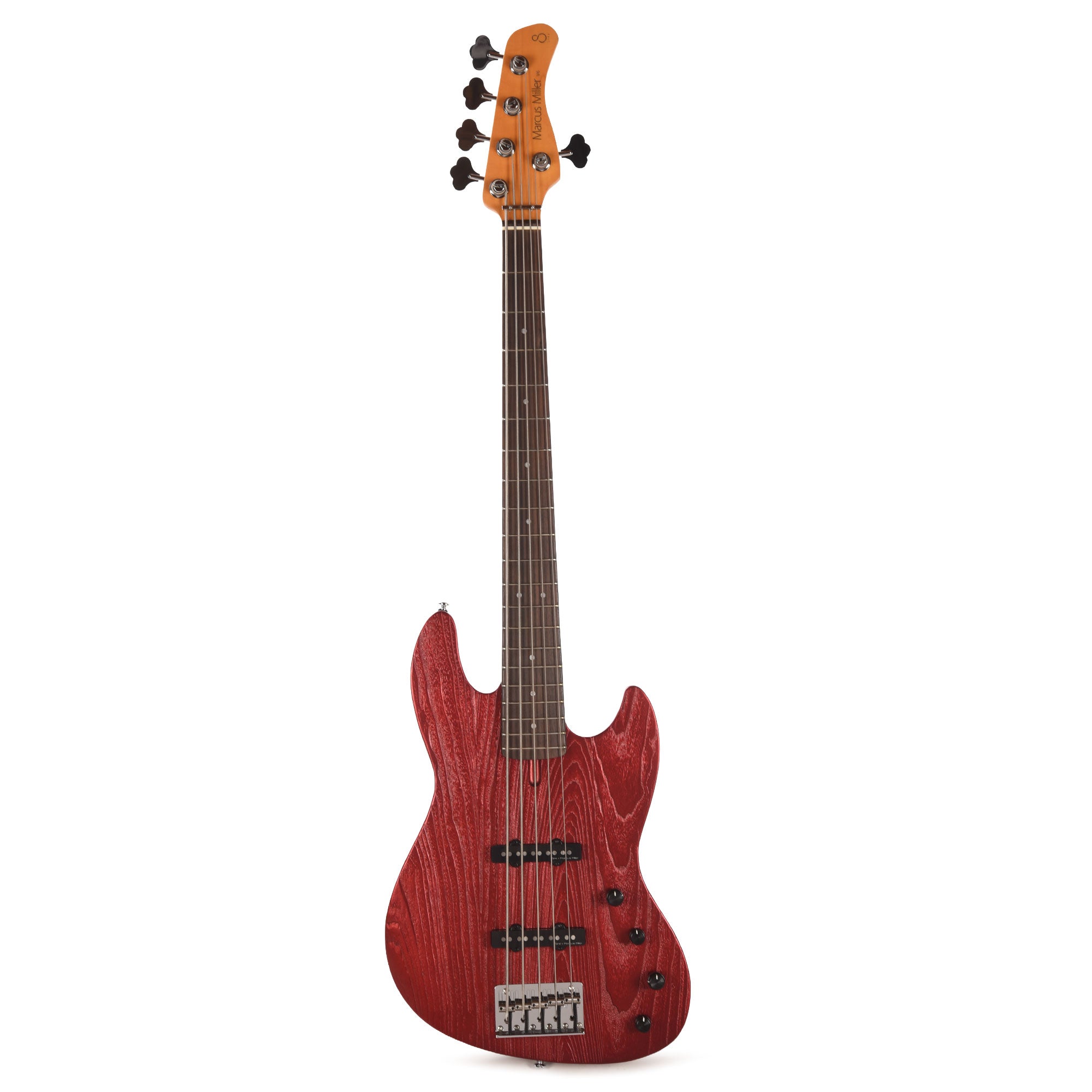 Sire Marcus Miller V6 5-String Mahogany/Ash Candy Apple Red Bass Guitars / 5-String or More