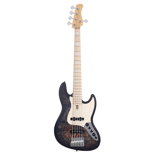 Sire Marcus Miller V7 5-String Swamp Ash/Poplar Reissue Transparent Black Satin Bass Guitars / 5-String or More