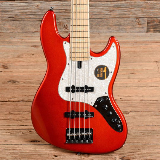 Sire Marcus Miller V7 Swamp Ash 5-String Bright Metallic Red (2nd Gen) Bass Guitars / 5-String or More