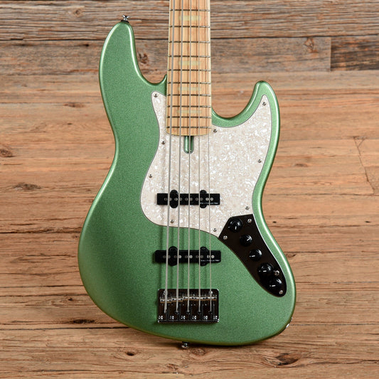 Sire Marcus Miller V7 Swamp Ash 5-String Sherwood Green (2nd Gen) Bass Guitars / 5-String or More