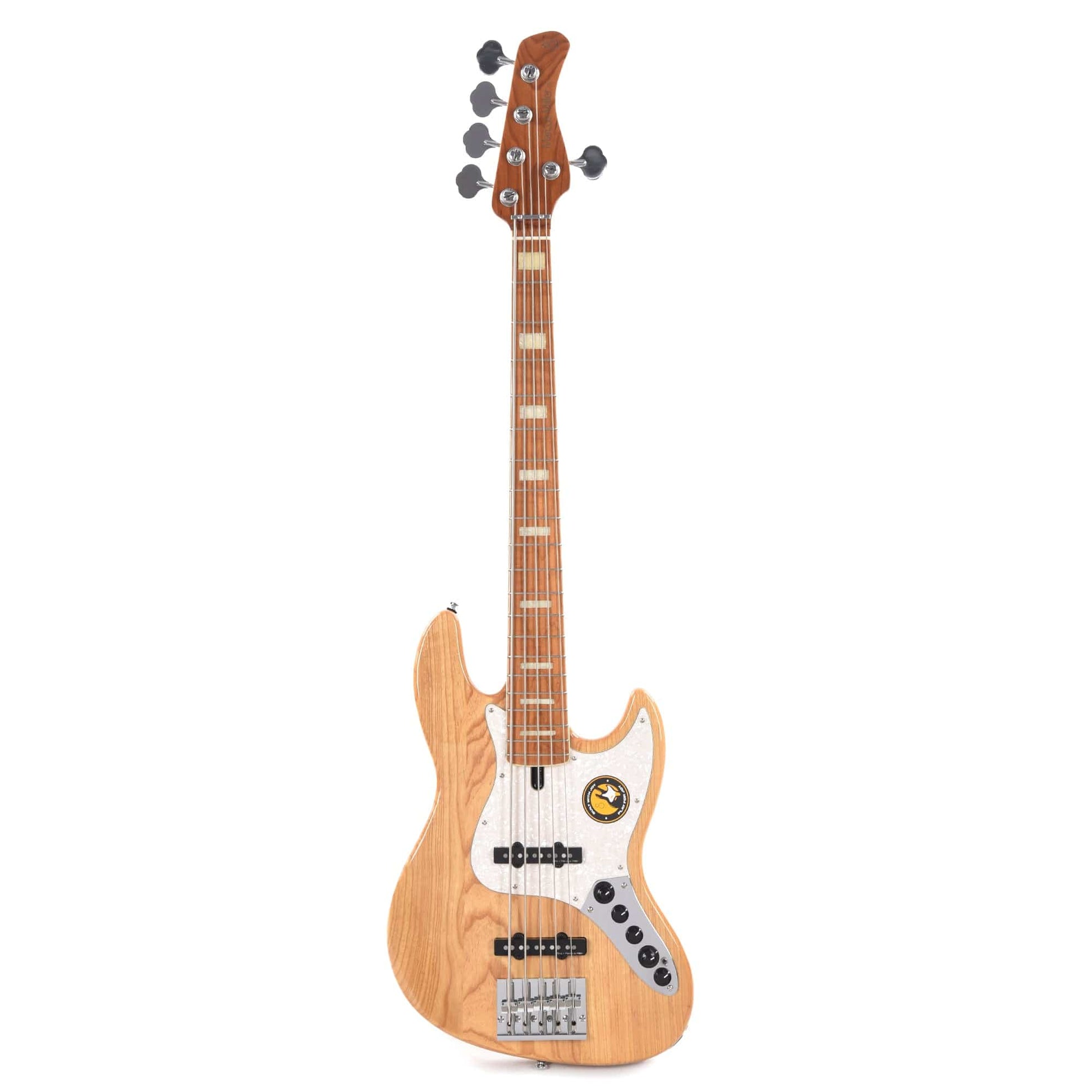 Sire Marcus Miller V8 Swamp Ash 5-String Natural Bass Guitars / 5-String or More