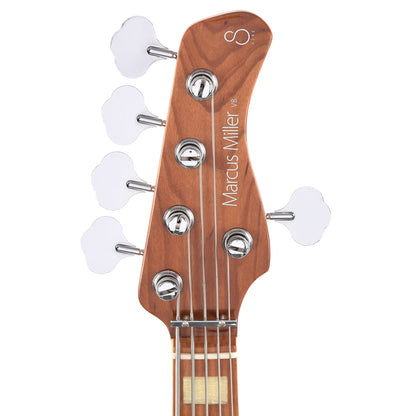 Sire Marcus Miller V8 Swamp Ash 5-String Natural Bass Guitars / 5-String or More